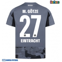 Camisa de Futebol Eintracht Frankfurt Mario Gotze #27 Equipamento Alternativo 2025-26 Manga Curta